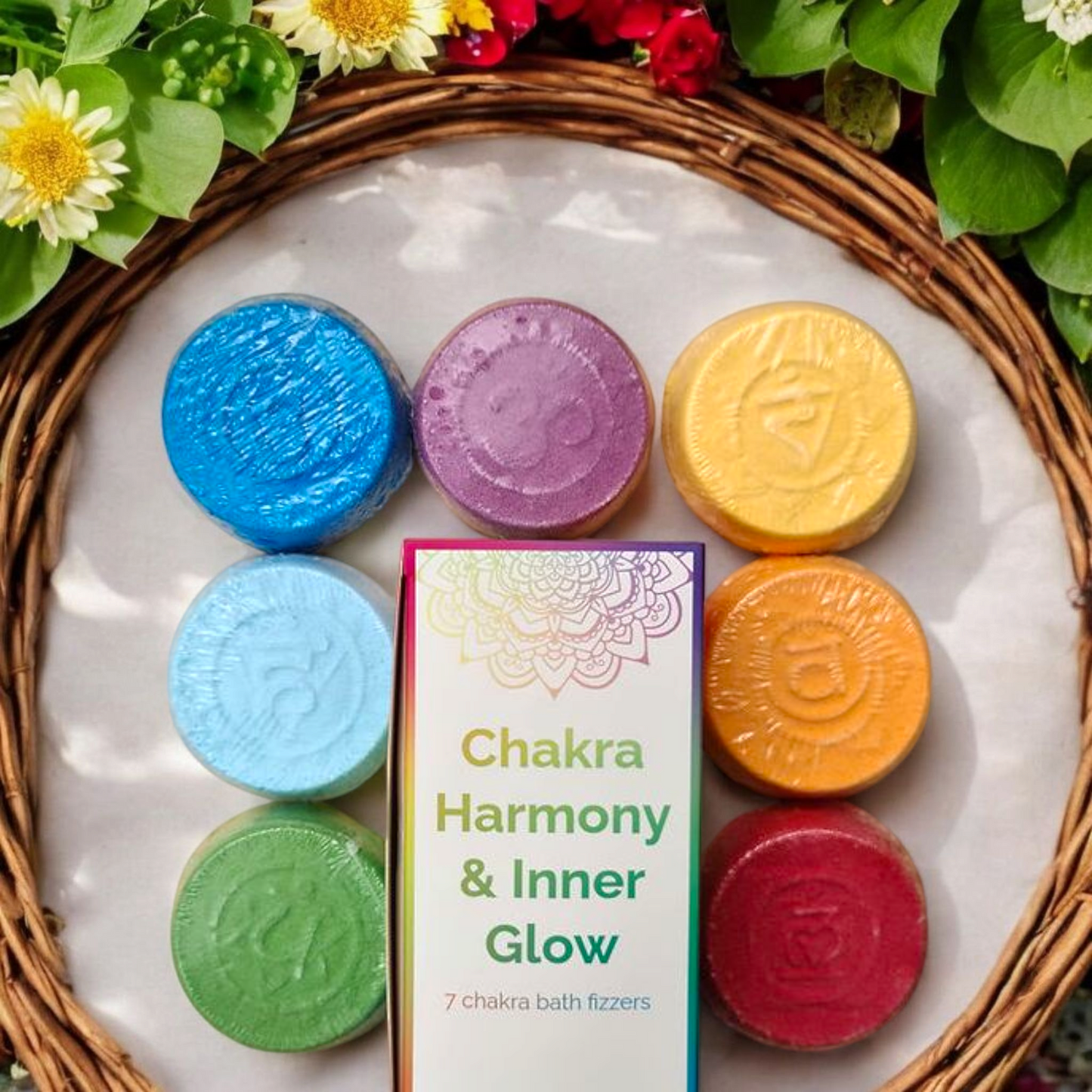 Chakra Bath Fizz - Large Box - Chakra Harmony & Inner Glow