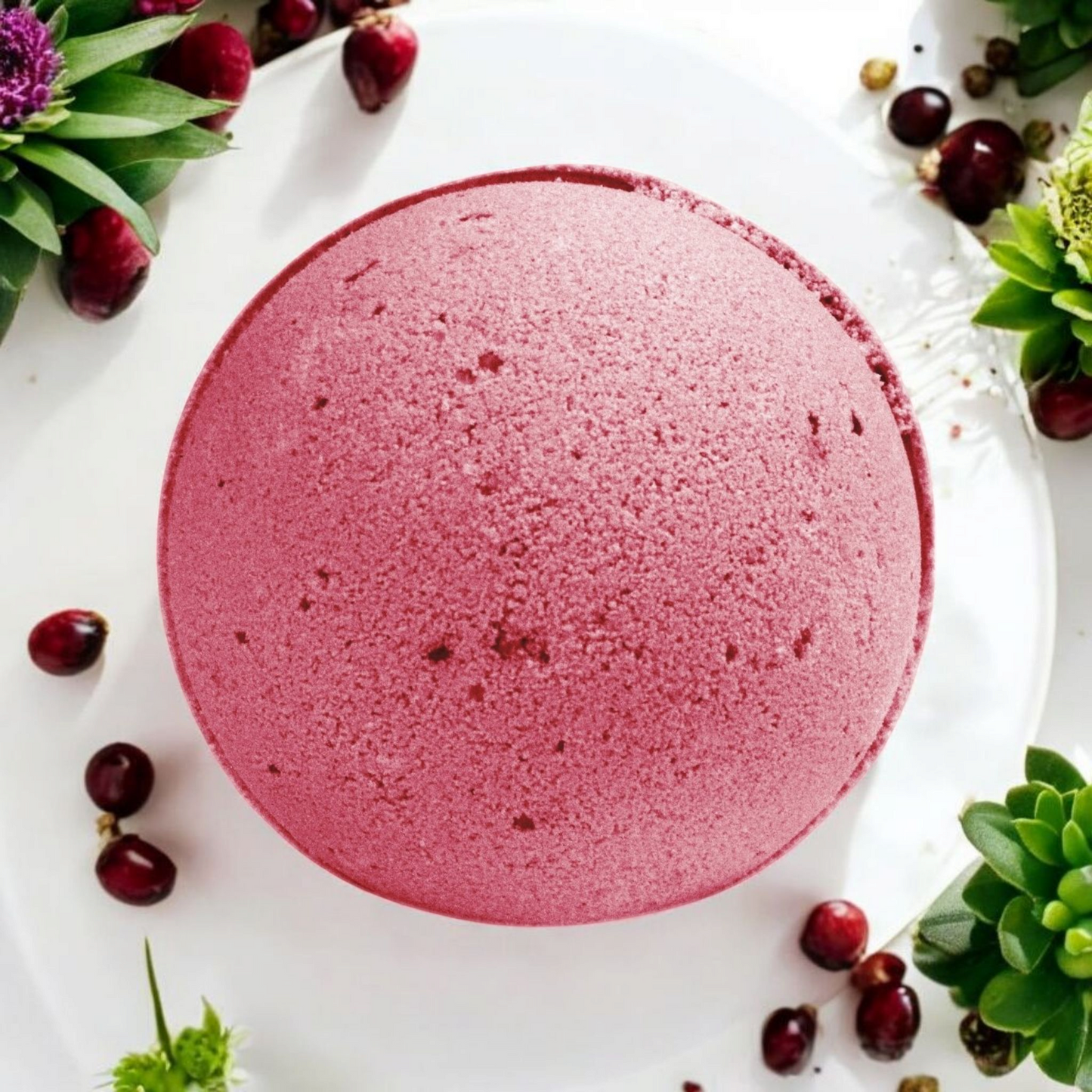 Cranberry Jumbo Bath Bomb