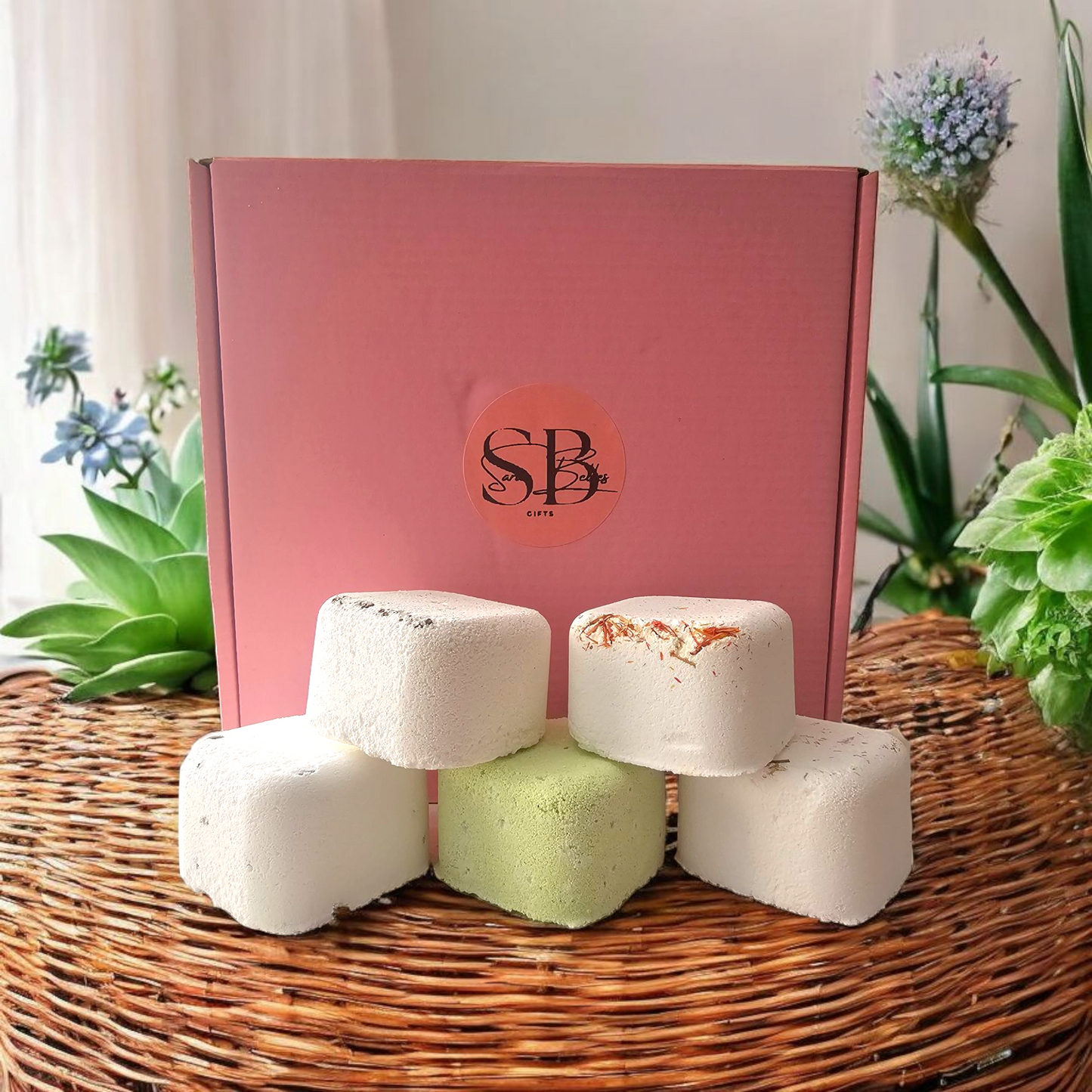 Aromatherapy Shower Steamer Gift Sets | Set of 5 | Shower Fizzers | Luxury Spa-Inspired Self Care &Relaxation Gifts | Vegan | Cruelty-Free