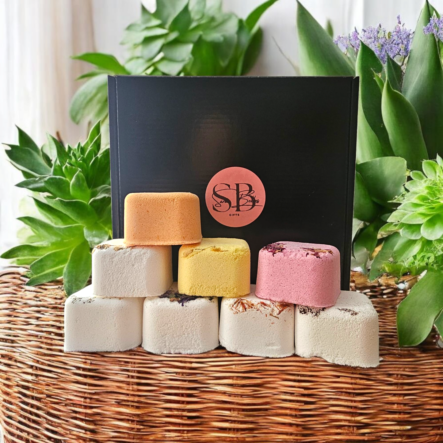 Aromatherapy Shower Steamer Gift Sets | Set of 8 | Shower Fizzers | Luxury Spa-Inspired Self Care &Relaxation Gifts | Vegan | Cruelty-Free