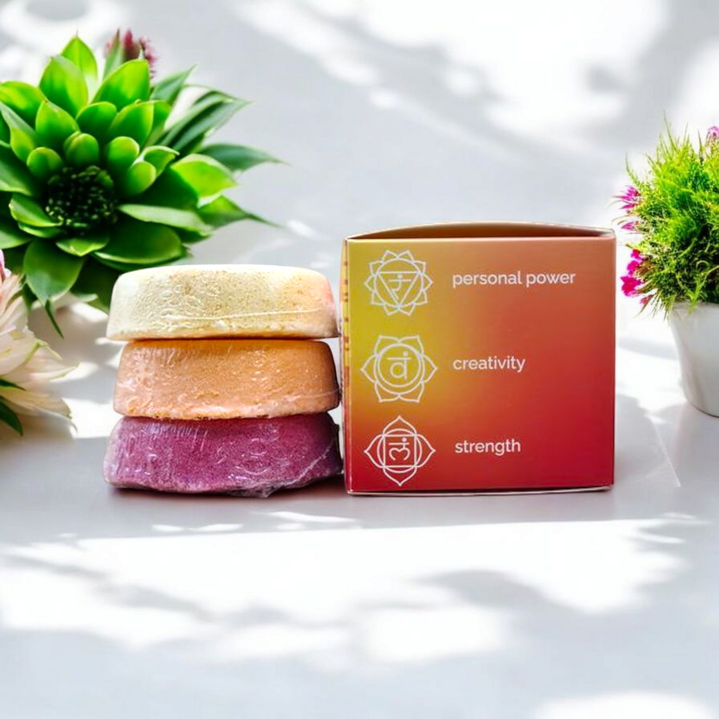 Chakra Bath Fizzers Gift Set – 3 or 7-Pack – Vegan, Cruelty-Free Aromatherapy Bath Bombs for Energy Alignment & Relaxation – Self-Care