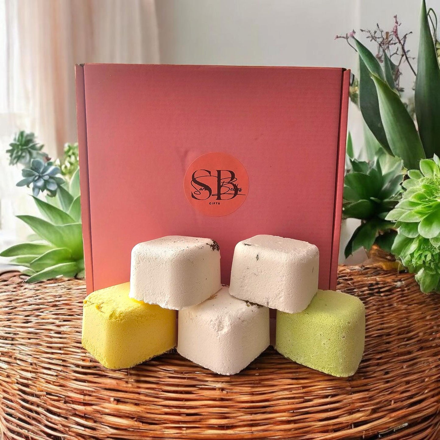 Aromatherapy Shower Steamer Gift Sets | Set of 5 | Shower Fizzers | Luxury Spa-Inspired Self Care &Relaxation Gifts | Vegan | Cruelty-Free