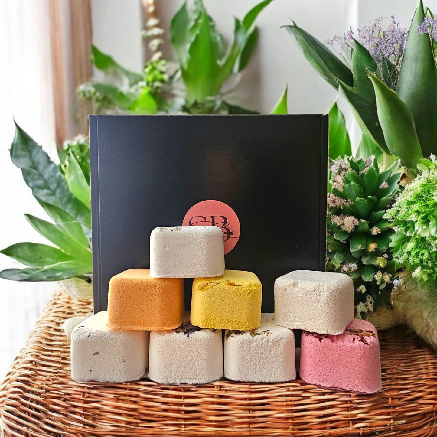 Aromatherapy Shower Steamer Gift Sets | Set of 8 | Shower Fizzers | Luxury Spa-Inspired Self Care &Relaxation Gifts | Vegan | Cruelty-Free